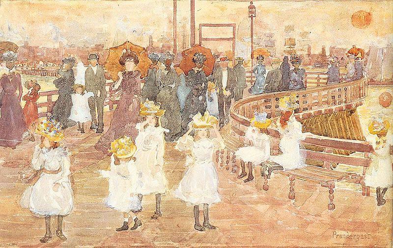 Maurice Prendergast South Boston Pier